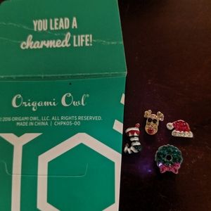 Origami Christmas Charms
